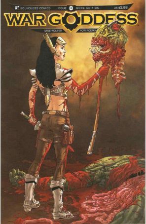 War Goddess 0D published by Boundless with cover art by Jacen Burrows