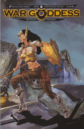 War Goddess 0E published by Boundless with cover art by Jacen Burrows