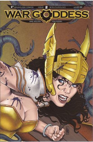 War Goddess 2C published by Boundless with cover art by Michael Dipascale