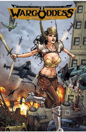 War Goddess 2 published by Boundless with cover art by Matt Martin