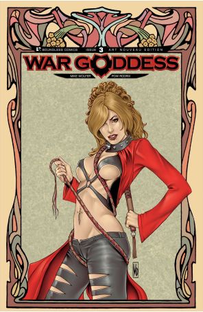War Goddess 3C published by Boundless with cover art by Michael Dipascale