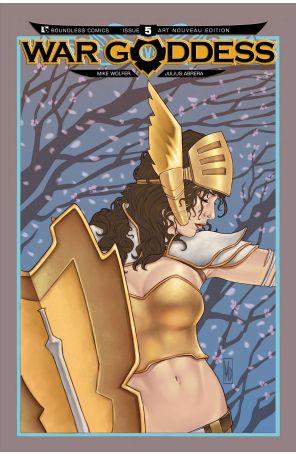 War Goddess 5C published by Boundless with cover art by Michael Dipascale