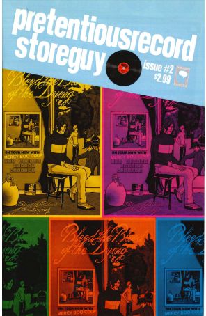 Pretentious Record Store Guy 2 published by Brain Cloud with cover art by Carlos Gabriel Ruiz