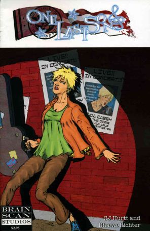 One Last Song 1 published by Brain Scan with cover art by Shawn Richter