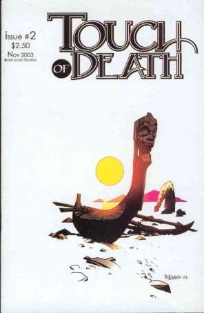 Touch of Death 2 published by Brain Scan with cover art by Andrew Robinson