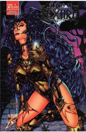 Legends of Luxura 1 Gold Variant published by Brainstorm