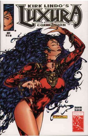 Luxura Collection (Kirk Lindo's) 1 Gold Variant published by Brainstorm with cover art by Kirk Lindo