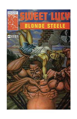 Sweet Lucy: Blonde Steele 1 published by Brainstorm with cover art by Scott Harrison