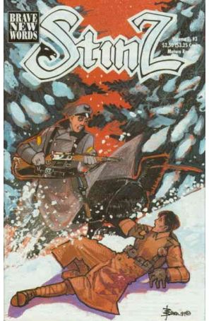 Stinz (2nd Series) 3 published by Brave New Words with cover art by Donna Barr
