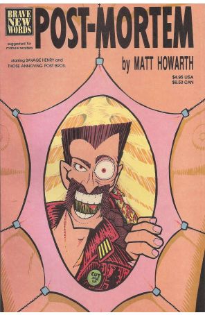 Post-Mortem 1 published by Brave New Words with cover art by Matt Howarth