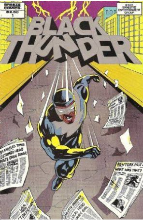 Black Thunder 1 published by Breeze Comics
