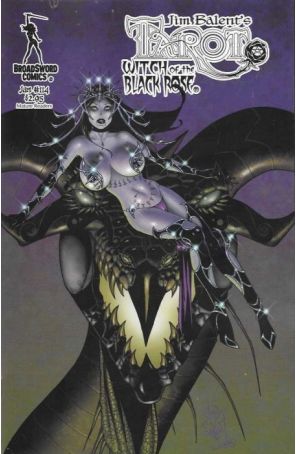 Tarot: Witch of the Black Rose 114D published by Broadsword with cover art by Jim Balent