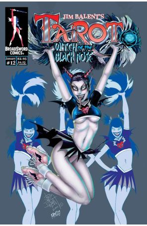 Tarot: Witch of the Black Rose 12B published by Broadsword with cover art by Jim Balent