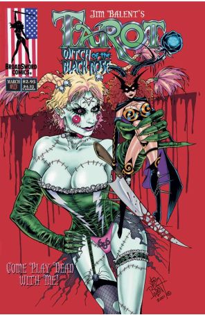 Tarot: Witch of the Black Rose 13A published by Broadsword with cover art by Jim Balent