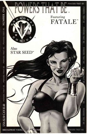 Powers That Be 1 Ashcan published by Broadway with cover art by J.G. Jones