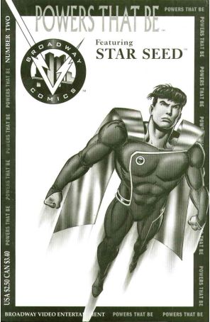 Powers That Be 2 Ashcan published by Broadway with cover art by Andrew Wendel