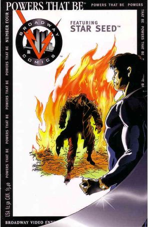 Powers That Be 4 published by Broadway with cover art by Andrew Wendel