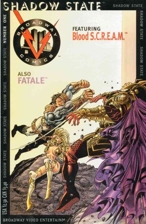 Shadow State 1 published by Broadway with cover art by Hoang Nguyen