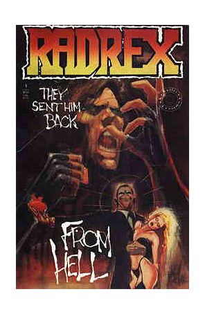 Radrex 1 published by Bullet with cover art by Mark Beachum