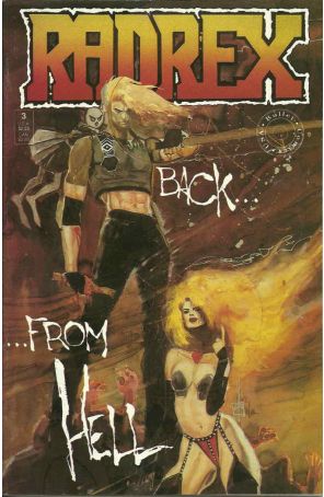 Radrex 3 published by Bullet with cover art by Mark Beachum