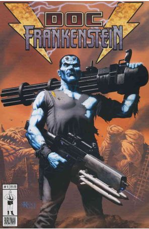 Doc Frankenstein 1 published by Burlyman with cover art by Steve Skroce