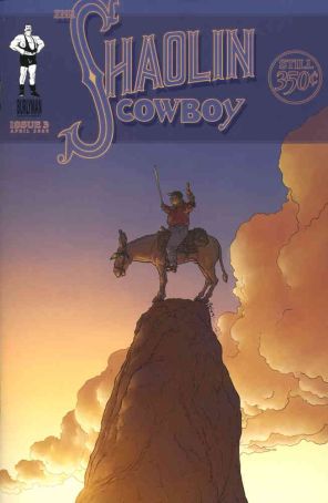 Shaolin Cowboy 3A published by Burlyman with cover art by Geoffrey Darrow