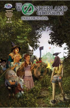 Oz/Wonderland Chronicles: Prelude to Evil 1A published by Buy Me Toys.Com with cover art by Arthur Suydam