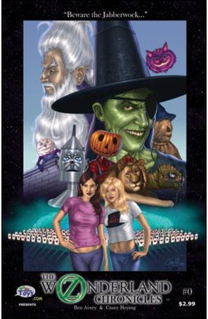 The Oz/Wonderland Chronicles 0E published by Buy Me Toys.Com with cover art by Casey Heying