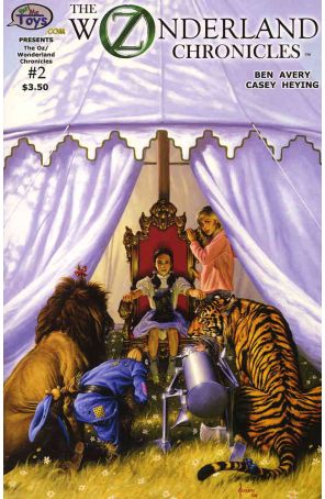 The Oz/Wonderland Chronicles 2A published by Buy Me Toys.Com with cover art by Joe Jusko