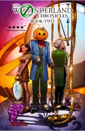 The Oz/Wonderland Chronicles TPB 2 published by Buy Me Toys.Com with cover art by Terry Moore