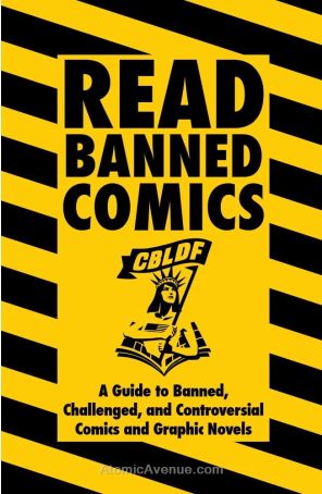 CBLDF Banned Books Week Handbook 2018 published by CBLDF with cover art by Alex Cox