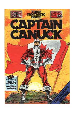 Captain Canuck 1 published by Comely