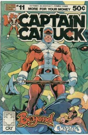 Captain Canuck 11 published by Comely