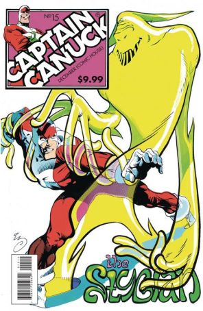 Captain Canuck 15 (2nd) published by Comic House with cover art by George Freeman