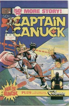 Captain Canuck 4 published by Comely