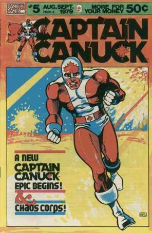 Captain Canuck 5 published by Comely