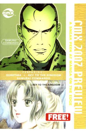 CMX Manga Sampler 1 published by CMX with cover art by Cuvie