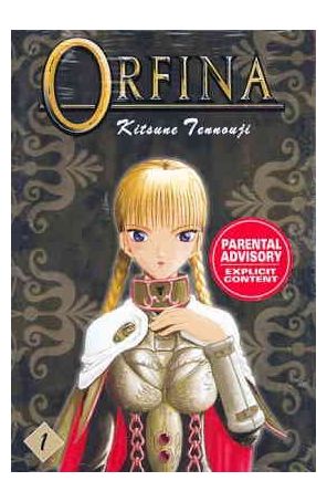 Orfina 1 published by CMX with cover art by Kitsune Tennouji