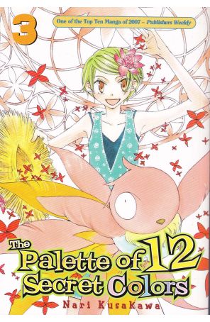 The Palette of 12 Secret Colors 3 published by CMX with cover art by Nari Kusakawa