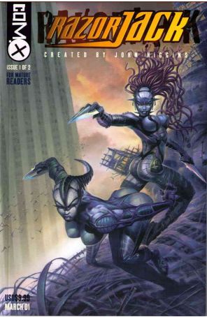 Razorjack: Nexus Zero 1 published by COM.X
