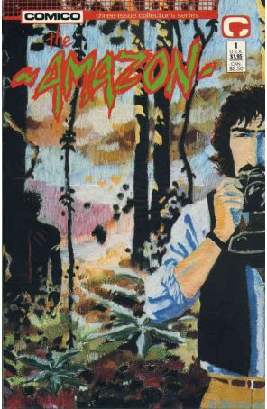 Amazon (COMICO) 1 published by COMICO with cover art by Tim Sale