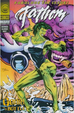 Fathom (2nd Series) 1 published by COMICO