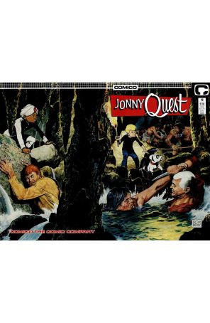 Jonny Quest (Comico) 12 published by COMICO with cover art by Doug Wildey