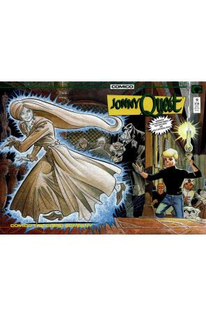 Jonny Quest (Comico) 13 published by COMICO with cover art by Carmine Infantino