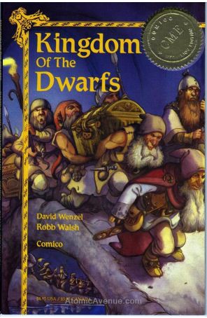 Kingdom of the Dwarfs (Comico) 1A published by COMICO with cover art by David Wenzel