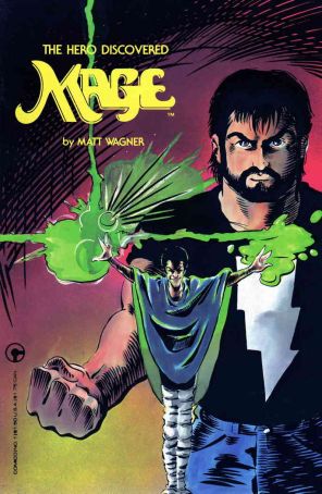 Mage 1 published by COMICO with cover art by Matt Wagner