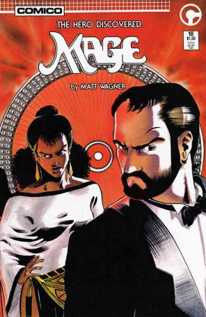 Mage 10 published by COMICO with cover art by Matt Wagner