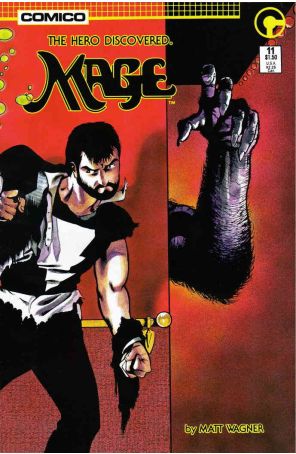 Mage 11 published by COMICO with cover art by Matt Wagner