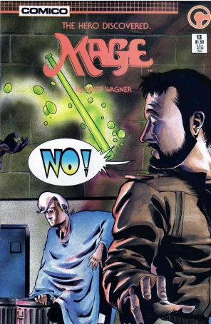 Mage 13 published by COMICO with cover art by Matt Wagner
