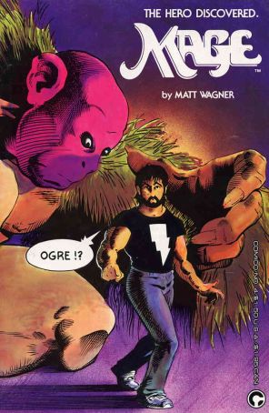 Mage 4 published by COMICO with cover art by Matt Wagner